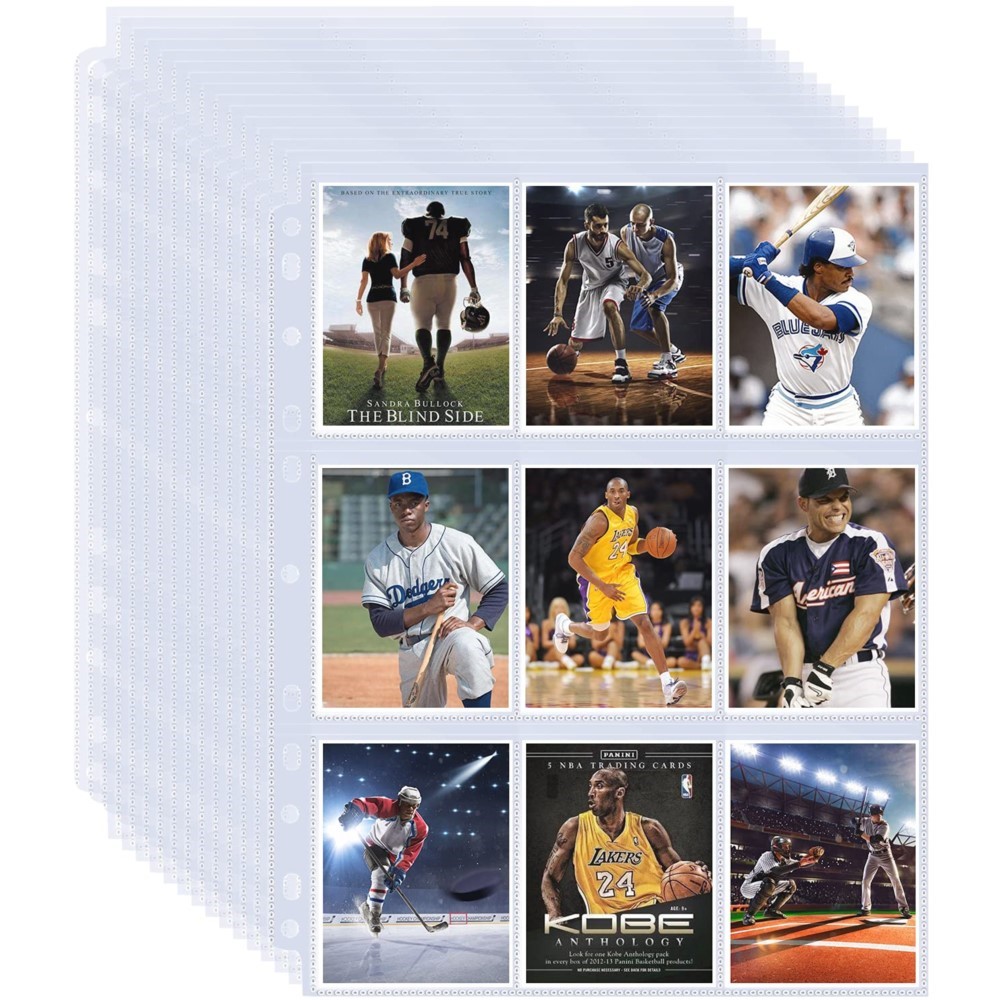 Binder Storage Box - 50 Sheets 9 Pocket Single Sided