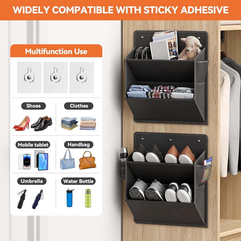 2 Pack RV Shoe Storage with St - đánh giá và giá Wall Organizer Pocket