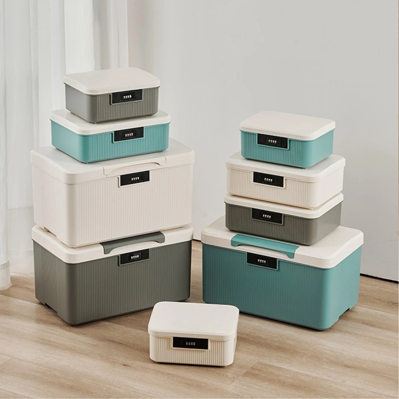‌Premium Lockable Storage Box  - đánh giá và giá Binder Storage Box