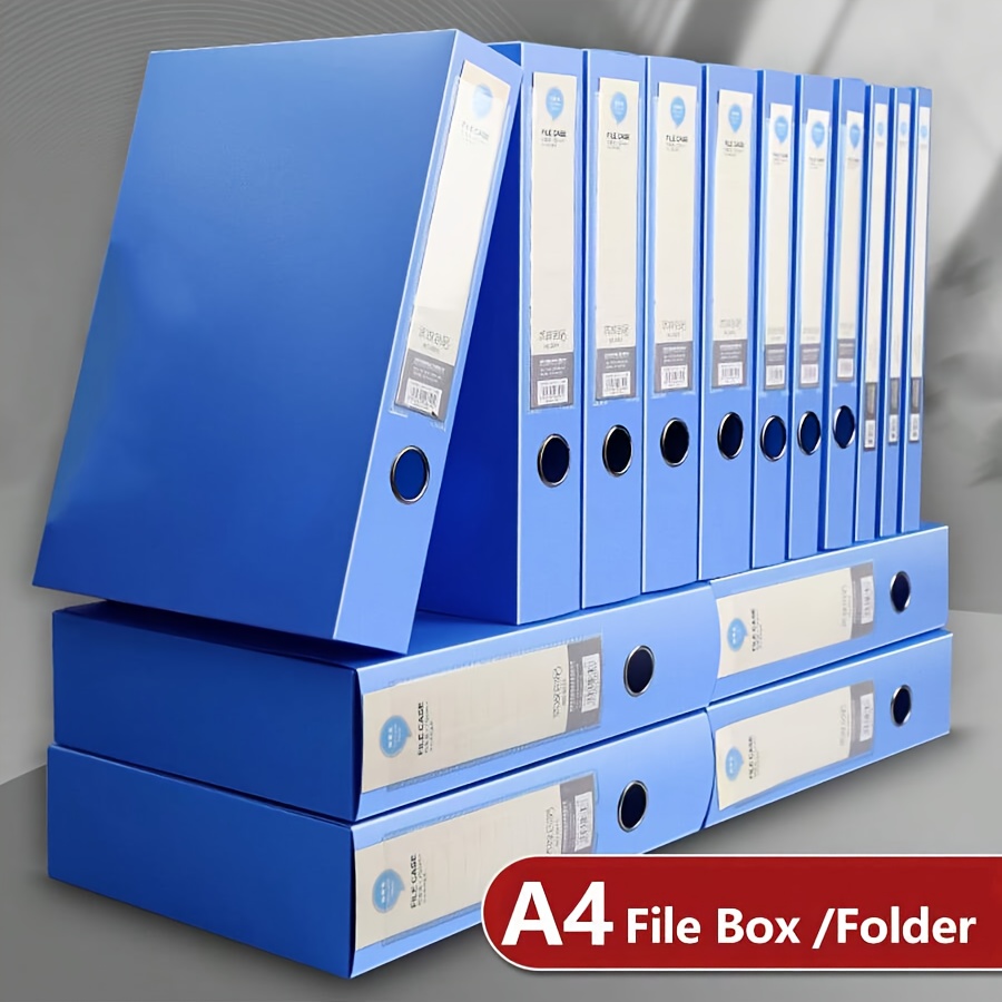 1pcs Foldable A4 File Folders, - đánh giá và giá Binder Storage Box
