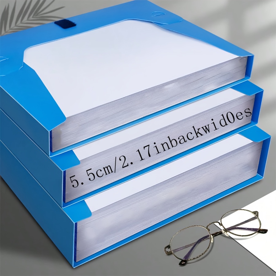 1pcs Foldable A4 File Folders, - đánh giá và giá Binder Storage Box