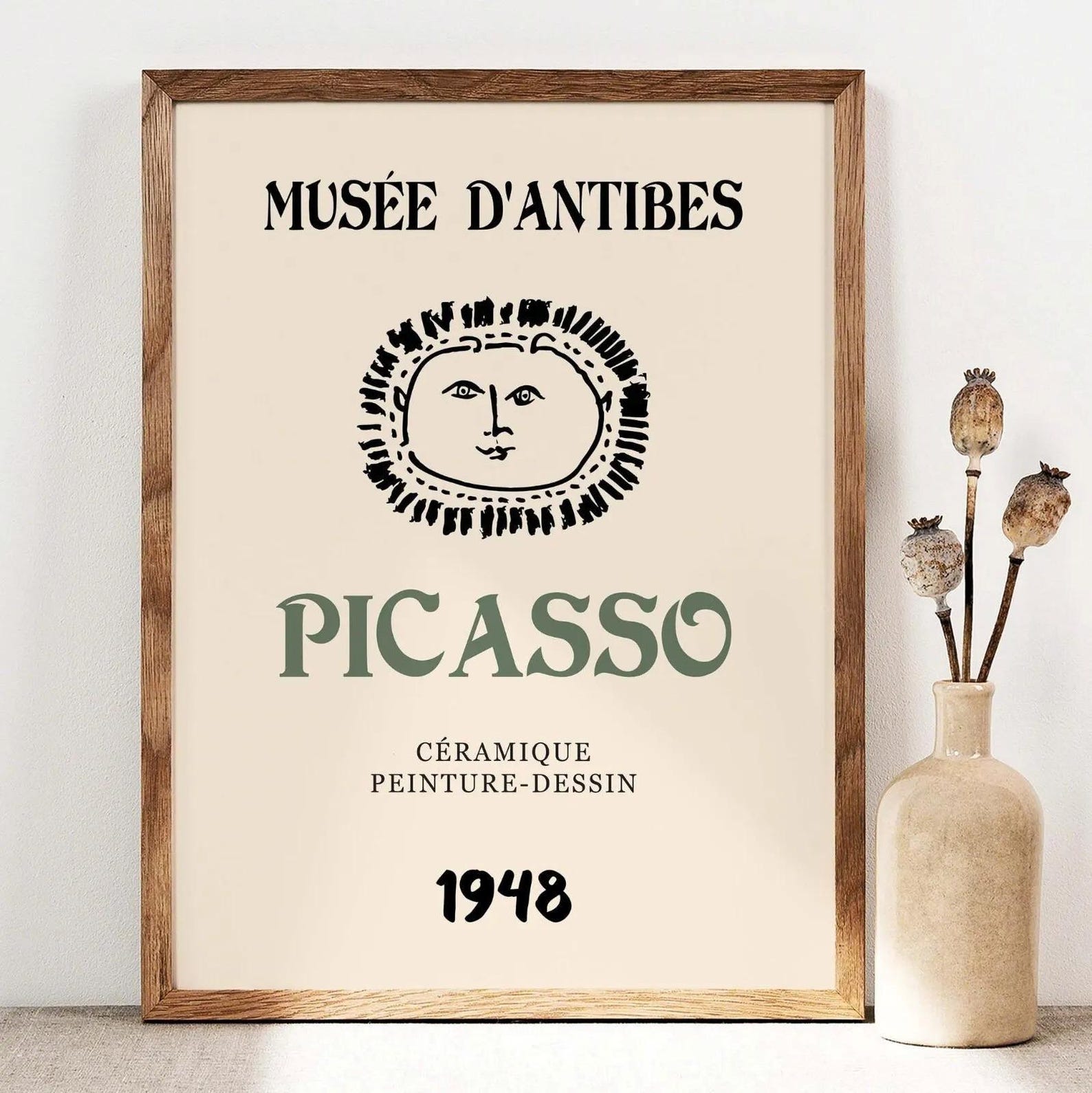 3pcs/set Retro Matisse Canvas  - đánh giá và giá Office Furniture Set