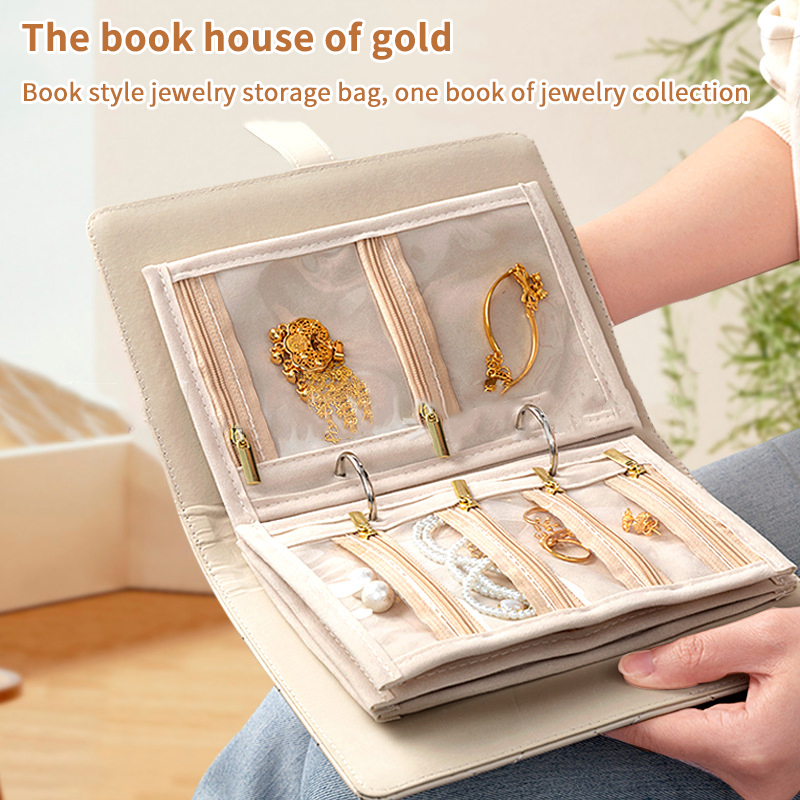 PU Leather Jewelry Storage Boo - đánh giá và giá Binder Storage Box
