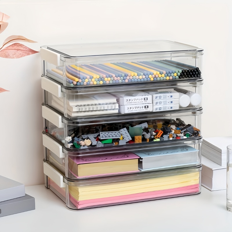 2-Pack A4 Document Storage Box - đánh giá và giá Binder Storage Box