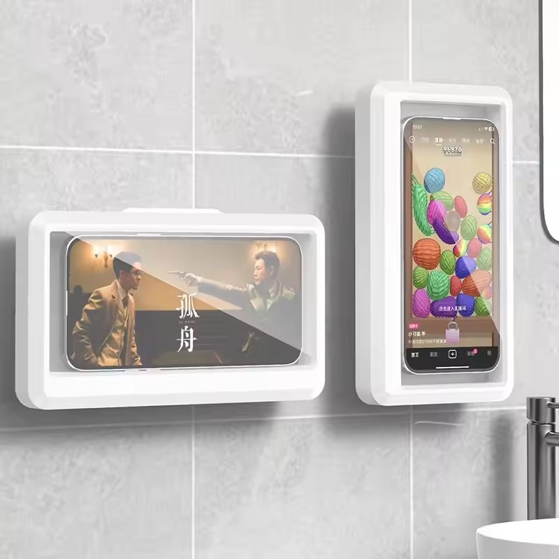 Bathroom Waterproof Phone Hold - đánh giá và giá Wall Organizer Pocket