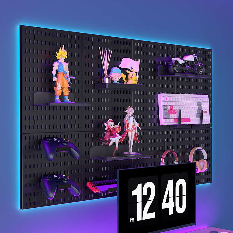 Wall-mounted Pegboard, Drill-f - đánh giá và giá Wall Organizer Pocket