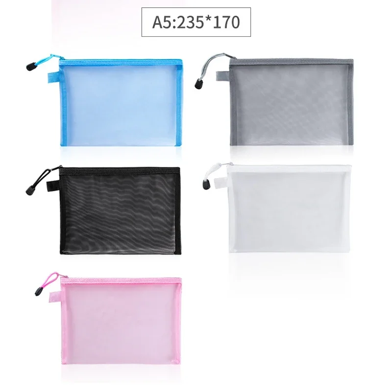 1 Chiếc A4/A5/A6 Lưới Dây Kéo  - đánh giá và giá Binder Storage Box
