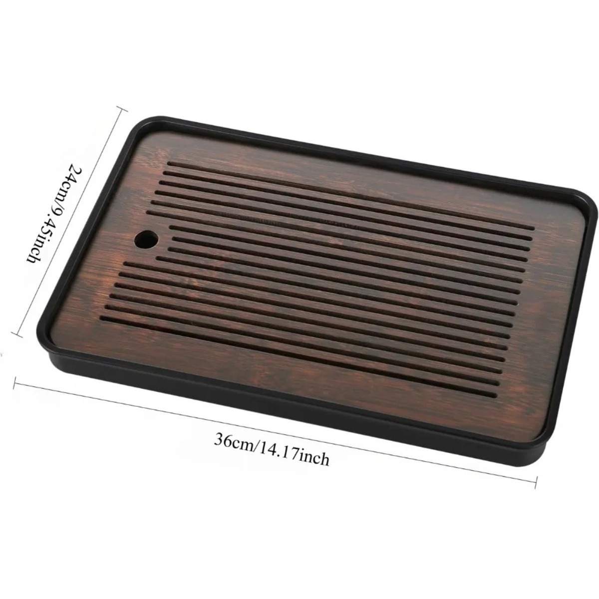Natural Bamboo Tea Tray with H - đánh giá và giá Office Furniture Set