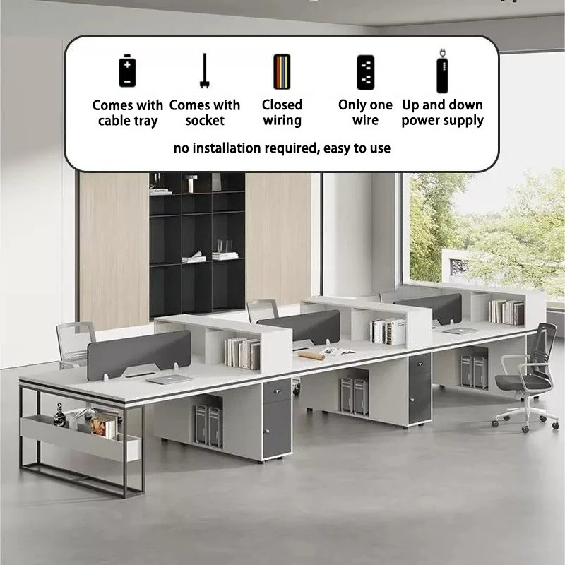 Office Staff Work Desk And Cha - đánh giá và giá Office Furniture Set