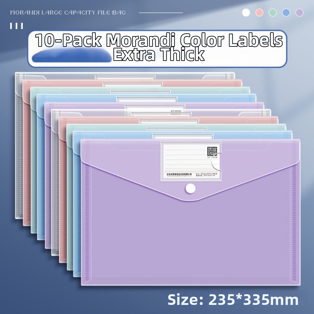 10 Pcs Clear A4 File Folders P - đánh giá và giá Binder Storage Box